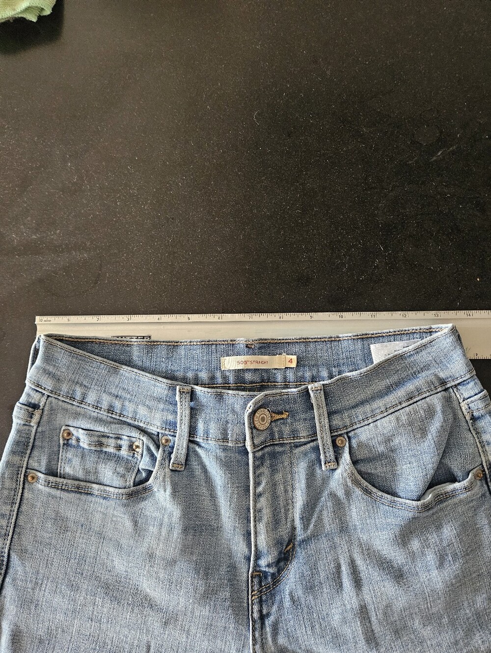 Levi's 505 Straight Size 4 Jeans - Picture 9 of 9